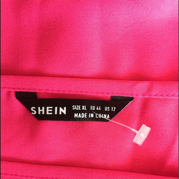 NWT Hot Pink Summer Dress. Size XL - Picture 4 of 6